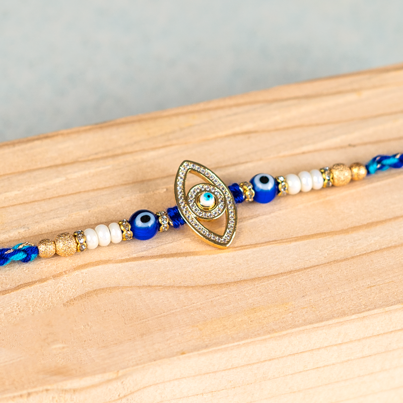 Elegant Evil Eye Rakhi