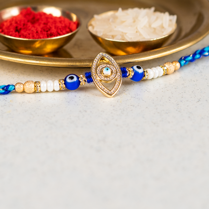 Elegant Evil Eye Rakhi