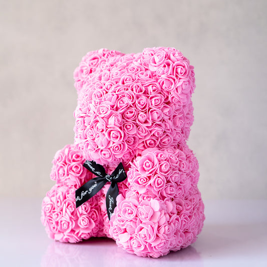 Eternal rose teddy bear
