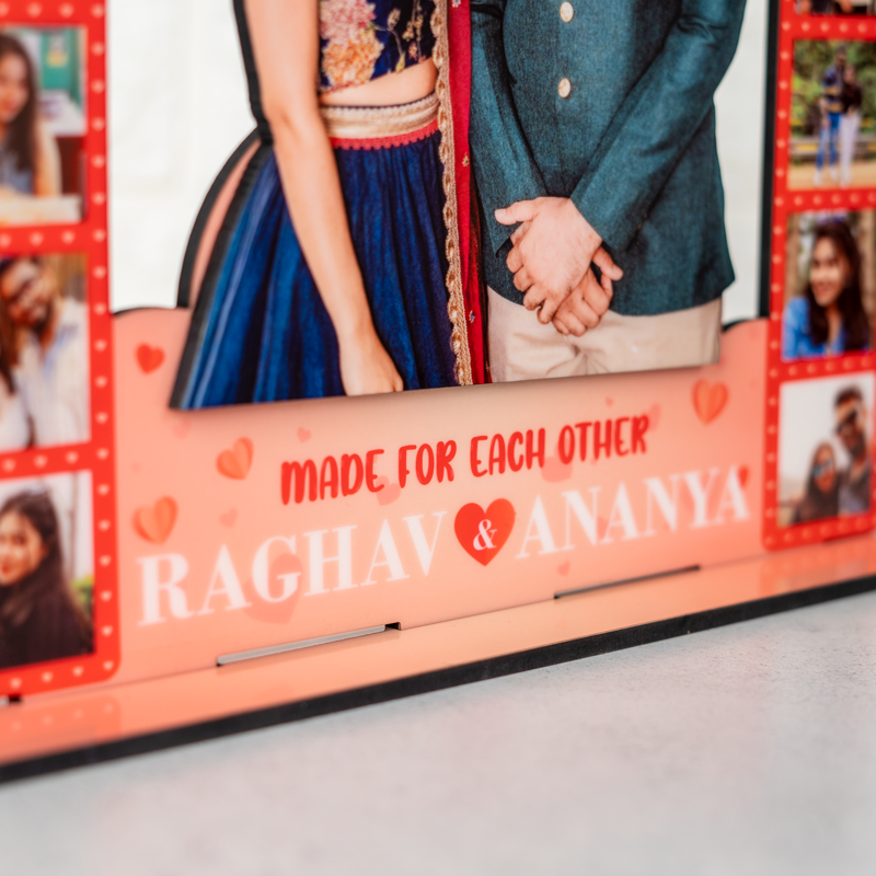 Personalized Couple Photo Stand