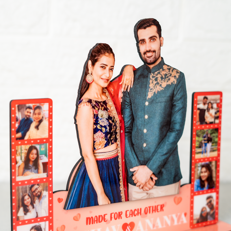Personalized Couple Photo Stand