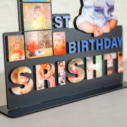 My First Year – Personalized Birthday Frame