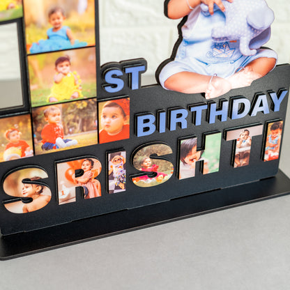 My First Year – Personalized Birthday Frame