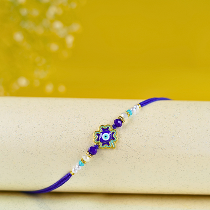 Floral Enamel Rakhi, Set of 2