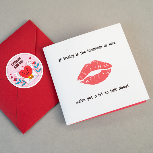 Kiss Day Pop-up Card