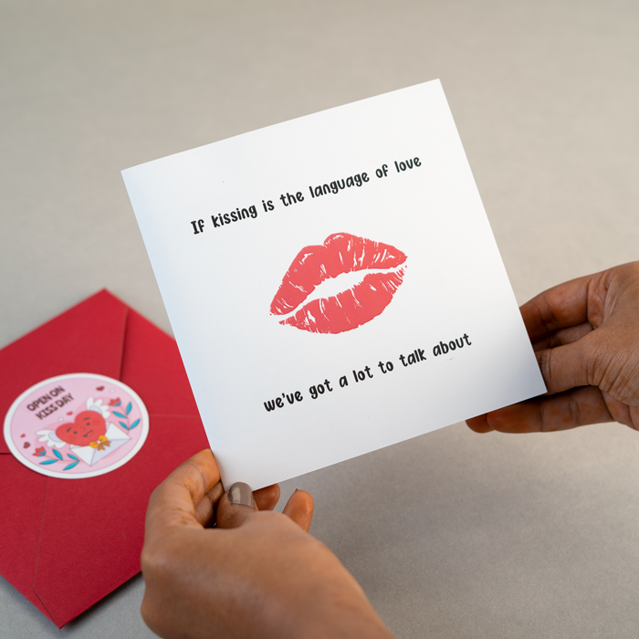 Kiss Day Pop-up Card