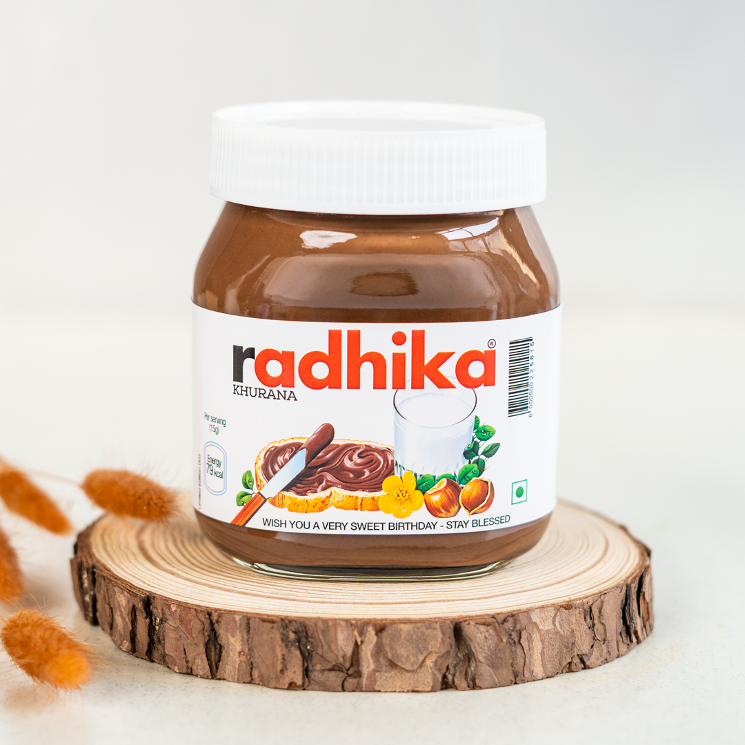 Personalized Nutella - 350gm Jar