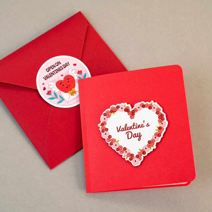 Valentine's Day Pop-up Card