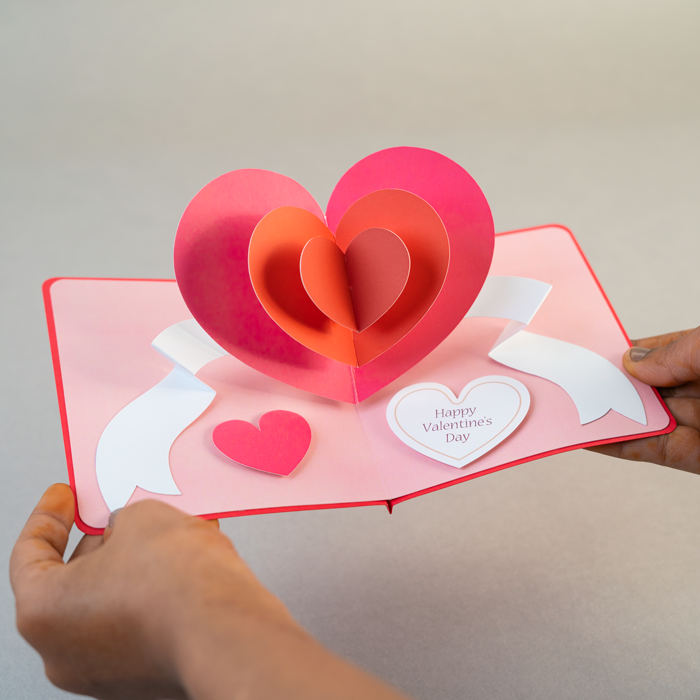 Valentine's Day Pop-up Card