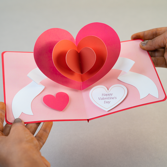 Valentine's Day Pop-up Card