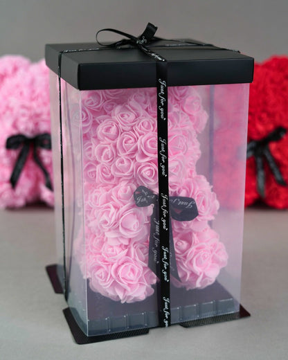 Eternal rose teddy bear