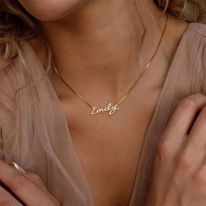 Personalized name necklace