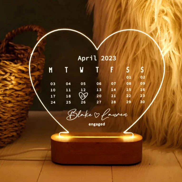 Date recollection lamp