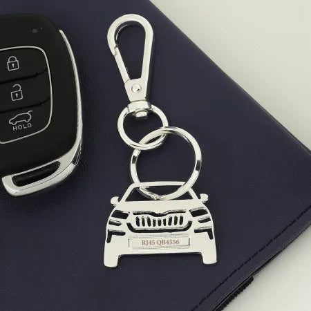 Personalized Car Keychain