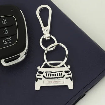 Personalized Car Keychain