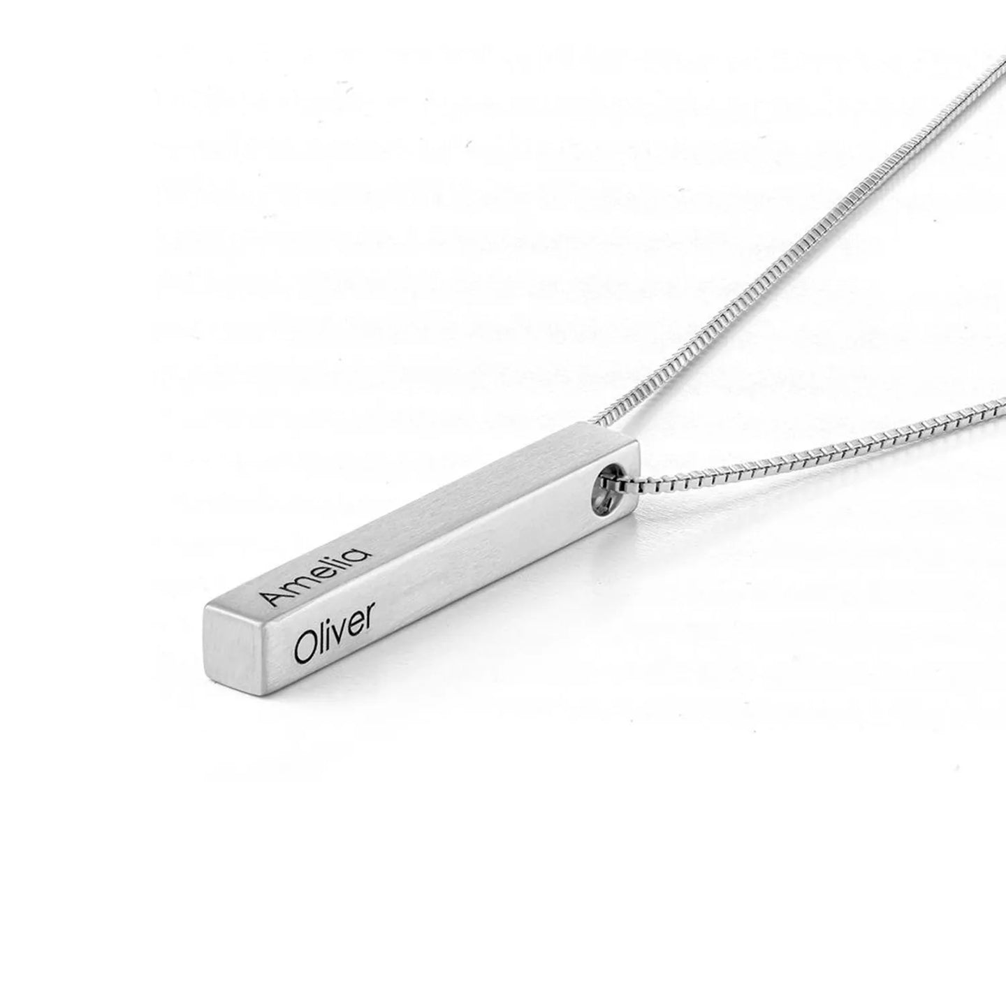 Personalised Bar Style Name Necklace