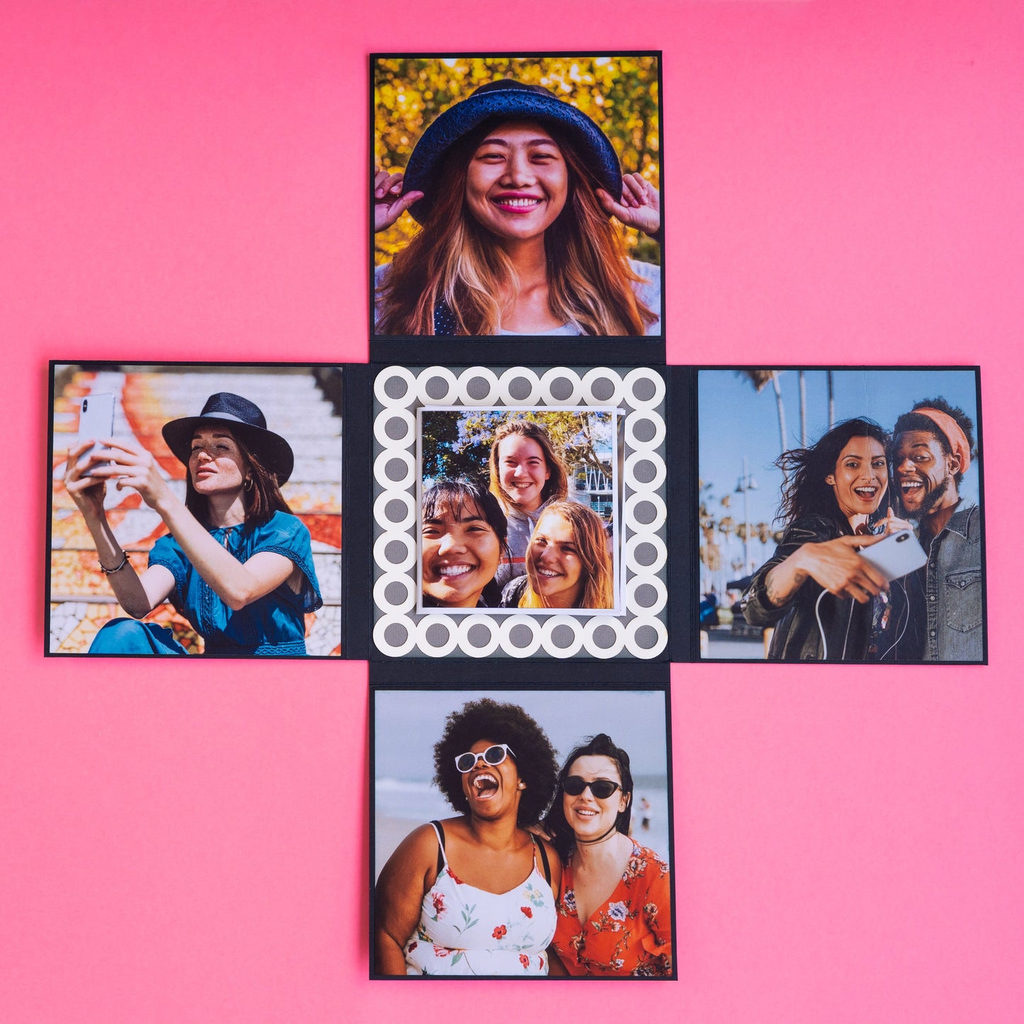 Handmade Maze Photo Album